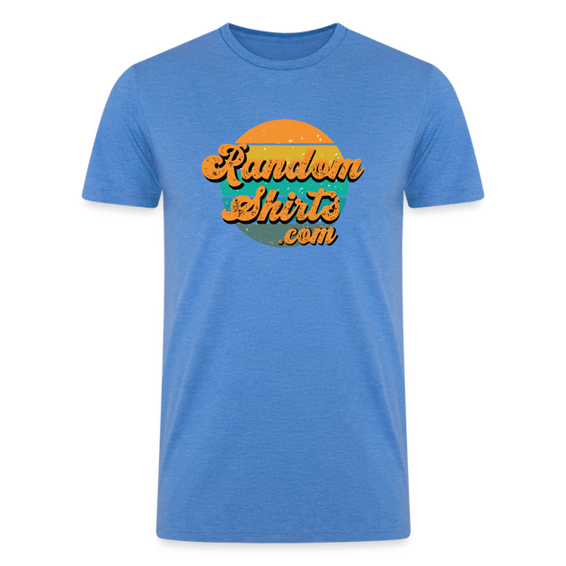 Tri-Blend Triumph: Men's RandomShirts.com Logo Tee
