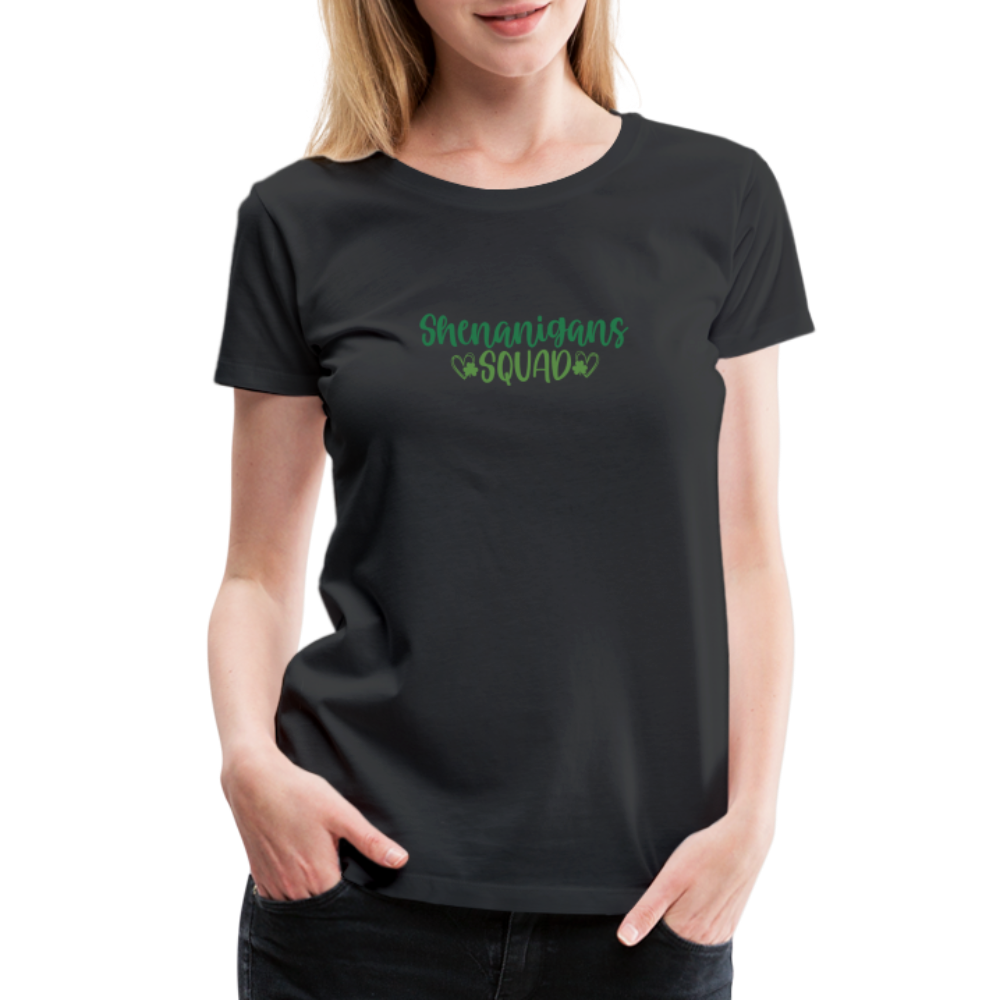 “Shenanigans Squad”-Women’s Premium T-Shirt - black