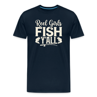 Load image into Gallery viewer, Reel Girls FISH T-Shirt - Deep Navy
