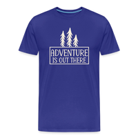 Load image into Gallery viewer, Adventure Is Out There T-Shirt - Royal Blue
