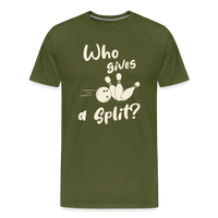 Load image into Gallery viewer, Who Gives a Split? T-Shirt - Olive Green
