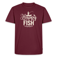 Load image into Gallery viewer, Happy FISH T-Shirt - Burgundy
