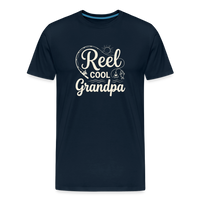 Load image into Gallery viewer, Reel COOL Grandpa T-Shirt - Deep Navy
