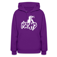 Load image into Gallery viewer, Stick a Hoodie in It – No Forks Women&#39;s Edition - purple
