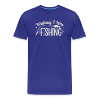 Load image into Gallery viewer, Wishing 1 Was - Shing T-Shirt - Royal Blue
