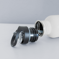 Load image into Gallery viewer, Screw the Forks – No Forks Stainless Steel Bottle - white
