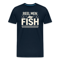 Load image into Gallery viewer, REEL MEN, FISH T-Shirt - Deep Navy

