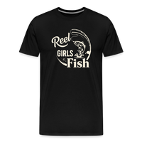 Load image into Gallery viewer, Reel Girls Fish T-Shirt - Black
