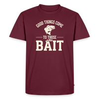 Load image into Gallery viewer, Good Things Come To Those Who Bait T-Shirt - Burgundy
