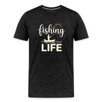 Load image into Gallery viewer, Fishing LIFE T-Shirt - Charcoal Grey
