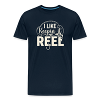 Load image into Gallery viewer, Ilike Keepin T REEL T-Shirt - Deep Navy

