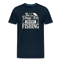 Load image into Gallery viewer, He Best, Jays Hie Isdent Fishing T-Shirt - Deep Navy
