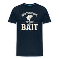 Load image into Gallery viewer, Good Things Come To Those Who Bait T-Shirt - Deep Navy
