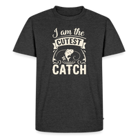 Load image into Gallery viewer, I Am The Cutest Catch T-Shirt - Heather Anthracite
