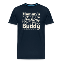 Load image into Gallery viewer, Mommy's Fishing Buddy T-Shirt - Deep Navy
