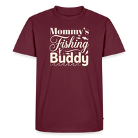 Load image into Gallery viewer, Mommy's Fishing Buddy T-Shirt - Burgundy
