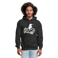 Load image into Gallery viewer, Fork Off! – The No Forks Official Men&#39;s Hoodie - charcoal grey
