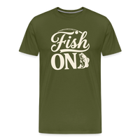Load image into Gallery viewer, NO Fish T-Shirt - Olive Green
