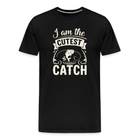 Load image into Gallery viewer, I Am The Cutest Catch T-Shirt - Black
