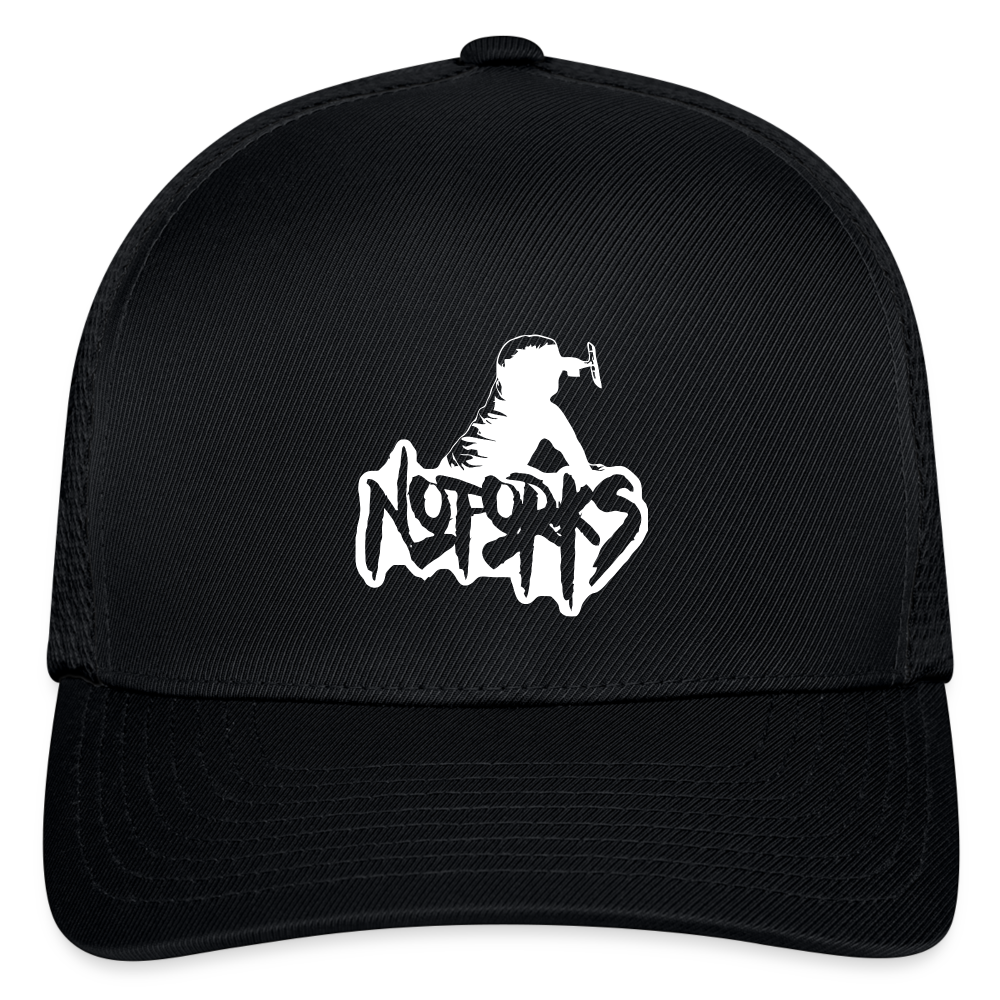 Cap tain of No Forks FlexFit Fitted Baseball Cap RandomShirts