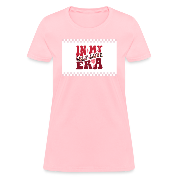 “In My Self Love Era”-Women's T-Shirt - pink