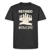 Load image into Gallery viewer, Retired Gone Bowling T-Shirt - Heather Anthracite
