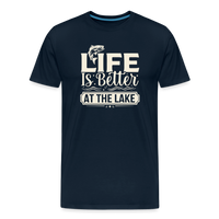 Load image into Gallery viewer, Life Is Better At The Lake T-Shirt - Deep Navy
