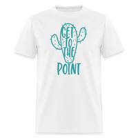 Load image into Gallery viewer, “Get to the point”-Unisex Classic T-Shirt - white

