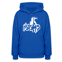 Load image into Gallery viewer, Stick a Hoodie in It – No Forks Women&#39;s Edition - royal blue
