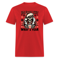 Load image into Gallery viewer, “Ho ho holy shit-What a year”-Unisex Classic T-Shirt - red
