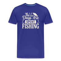Load image into Gallery viewer, He Best, Jays Hie Isdent Fishing T-Shirt - Royal Blue
