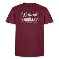 Load image into Gallery viewer, Weekend Hooker T-Shirt - Burgundy
