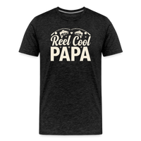 Load image into Gallery viewer, Reel Cool PAPA T-Shirt - Charcoal Grey
