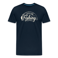 Load image into Gallery viewer, Let's GO Fishing T-Shirt - Deep Navy
