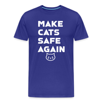 Load image into Gallery viewer, Make Dogs Safe Again&quot; Premium Tee – Stand Up for Our Furry Friends! - royal blue
