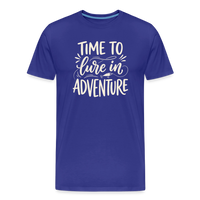 Load image into Gallery viewer, TIME TO Lure in Adventure T-Shirt - Royal Blue
