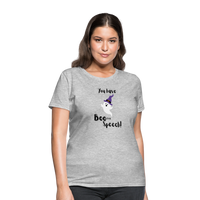 Load image into Gallery viewer, “You Have Boo-tiful Speech!”-Women&#39;s T-Shirt - heather gray
