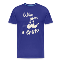 Load image into Gallery viewer, Who Gives a Split? T-Shirt - Royal Blue
