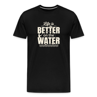 Load image into Gallery viewer, Life Is Better on the Water T-Shirt - Black
