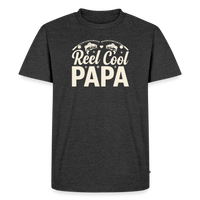 Load image into Gallery viewer, Reel Cool PAPA T-Shirt - Heather Anthracite
