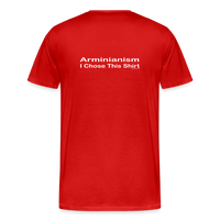 Load image into Gallery viewer, Calvinism / Arminianism - red
