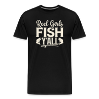 Load image into Gallery viewer, Reel Girls FISH T-Shirt - Black
