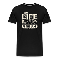 Load image into Gallery viewer, Life Is Better At The Lake T-Shirt - Black
