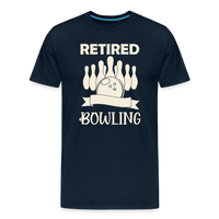 Load image into Gallery viewer, Retired Gone Bowling T-Shirt - Deep Navy
