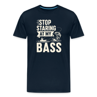 Load image into Gallery viewer, Stop Staring at My Bass T-Shirt - Deep Navy
