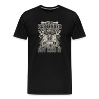 Load image into Gallery viewer, I'm a Bartender I Serve Ass Not Kiss It T-Shirt - Black
