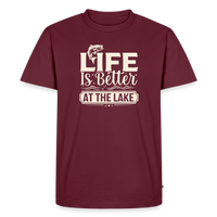 Load image into Gallery viewer, Life Is Better At The Lake T-Shirt - Burgundy
