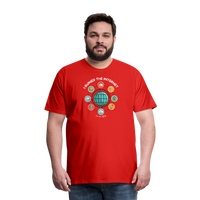 Load image into Gallery viewer, XL SEO Guru: &#39;I Ruined the Internet, I&#39;m an SEO&#39; – Men&#39;s Premium Tee for XL and Up - red

