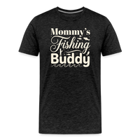 Load image into Gallery viewer, Mommy's Fishing Buddy T-Shirt - Charcoal Grey
