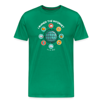 Load image into Gallery viewer, XL SEO Guru: &#39;I Ruined the Internet, I&#39;m an SEO&#39; – Men&#39;s Premium Tee for XL and Up - kelly green
